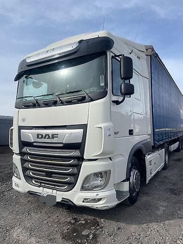 Тягач, DAF, 2014 г., Тентованный
