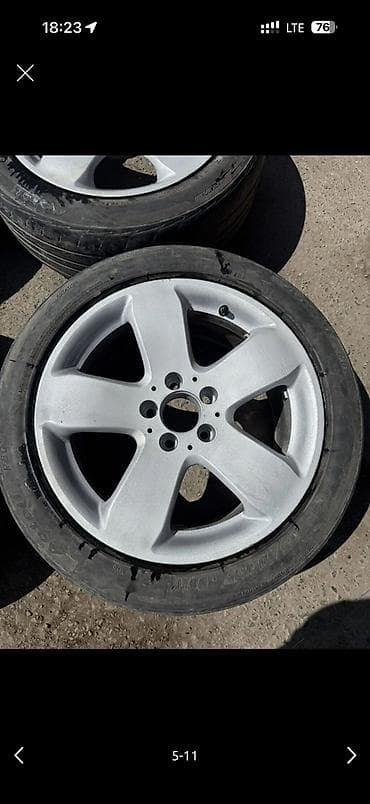 колесо резина: Колеса в сборе 225 / 50 / R 17, Лето, Комплект, Легковые, Литые, отверстий - 5 — 6
