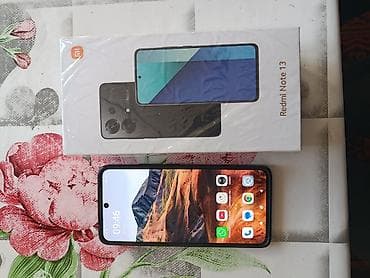 tecno pova: Redmi, Redmi Note 13, Б/у, 128 ГБ, цвет - Голубой, 2 SIM — 7