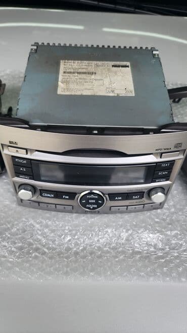 авто магинитафон: Оригинальная автомагнитола на Subaru legacy 2009г в полном комплекте — 4