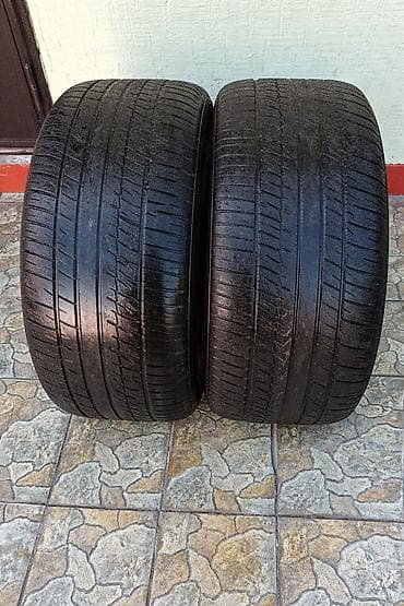 юто 25: Шины 255 / 50 / R 19, Лето, Б/у, Пара, Легковые, Корея, Kumho — 1