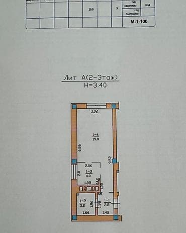 Продажа квартир: 1 комната, 29 м², Индивидуалка, 2 этаж, Косметический ремонт — 6