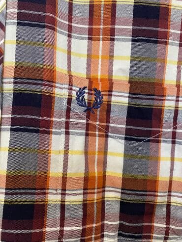 винтажные одежды: Мужская Рубашка FredPerry оригинал, размер М состояние отличное — 3