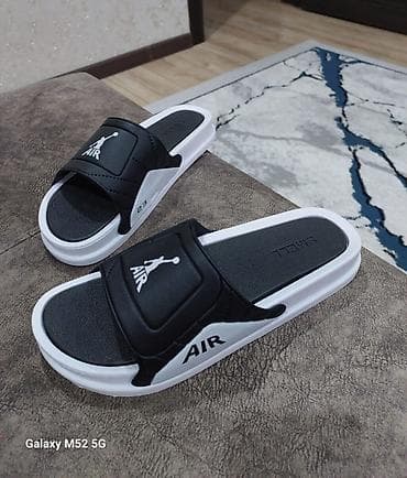 lining flex: Мужские сандалии, 40, 40.5, 41, Air Jordan, Новый, цвет - Черный, Самовывоз — 2