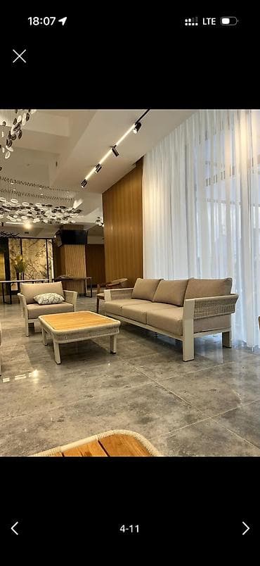 белый ночь гостиница: 1 ком апартаменты в новом апарт отеле в премиум Raduga West, ( Кош — 4
