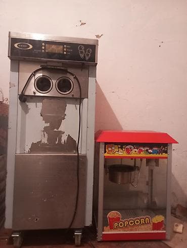 Оборудование для торговли сладостями: фризер для мягкого мороженого и