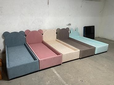 спальный мешок ош: Детская односпальная кровать, Для девочки, С бортиком — 2