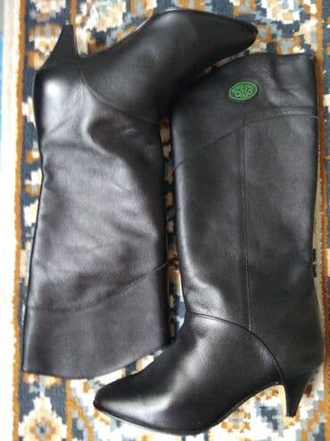 купить сапоги женские зимние кожаные италия: Демисезонные женские САПОГИ, НОВЫЕ, КОЖАНЫЕ, ИМПОРТНЫЕ. Цвет черный — 1