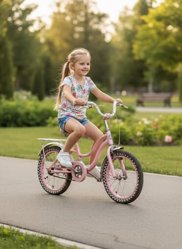 детский самокат бишкек: Продаю девчаковый велосипед,на 4-5 лет — 1