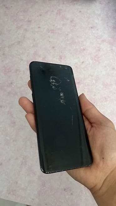 Техника жана электроника: Samsung Galaxy S9 Plus, Колдонулган, 64 ГБ, түсү - Кара, eSIM — 4