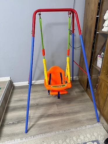 детская площадка игровая: Детские качели, Подвесные Для дома, Металл — 2