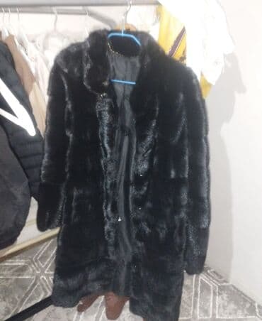 шуба кроликовая: Шуба, Норка, По колено, Италия, Трансформер, L — 2