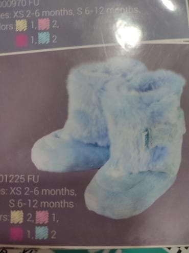 Игрушки: Детские мягкие пинетки-ботики - Материал: плюш/флис, мягкие и тёплые — 2