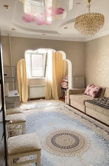 2 комнаты, 54 м², Джал мкр (в т.ч. Верхний, Нижний, Средний) 106 серия, 10 этаж, Евроремонт — 1