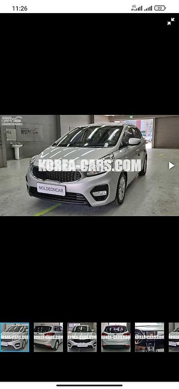 кара авто: Kia Carens: 2017 г., 2 л, Автомат, Газ, Универсал — 9