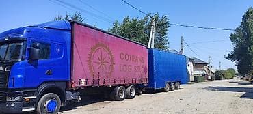 тиягач скания: Тягач, Scania, 2012 г., Тентованный — 2
