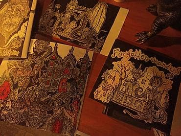 футболки блэк стар: Футболка иллюзорный город с ярким принтом. Чёрная. Хлопок. Рисунок — 3