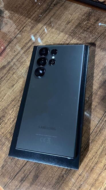 монитор 120 гц: Samsung Galaxy S24 Ultra, Б/у, 256 ГБ, цвет - Черный, eSIM — 6