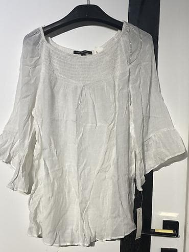 джинсы дайм: Мужской летний комплект в светлой гамме: 1) Льняные брюки цвета экрю — 7