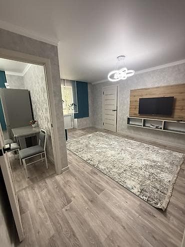 квартира в районе ахунбаева: 1 комната, 45 м², Хрущевка, Дизайнерский ремонт — 2