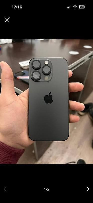 IPhone 14 Pro, 128 ГБ, цвет Space Black (черный космос) - Экран 6.1" at lalafo.kg IPhone 14 Pro, 128 ГБ, цвет Space Black (черный космос) - Экран 6.1"
