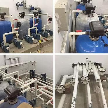 лотка надувной: Станции водоподготовки для бассейнов «под ключ» Описание: - Полный — 8