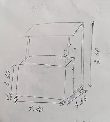Өндүрүш үчүн жабдуулар: Ларек для продажи напитков, мороженного! Фрукты и овощи! Аренда Аренда — 4
