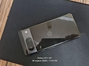 samsung not8: Google Pixel 8, Б/у, 128 ГБ, цвет - Черный, 1 SIM, eSIM — 5