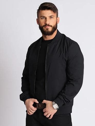 Куртки: Лёгкий демисезонный бомбер, мне оказался маловат. размер 60 — 3