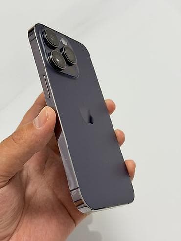 i store: IPhone 14 Pro, Б/у, 256 ГБ, Deep Purple, Защитное стекло, Чехол, 100 % — 3