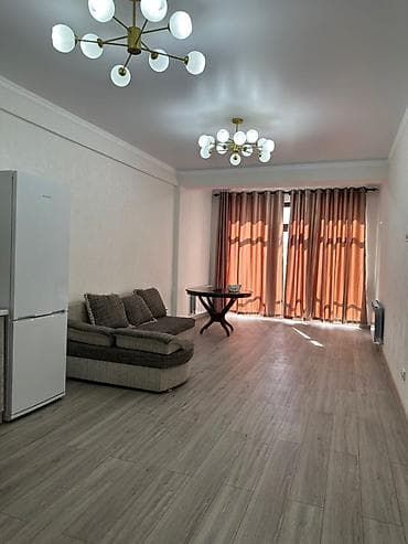 Батирлер: 1 бөлмө, 50 м², Асанбай мкр Элитка, 4 кабат, Евро оңдоо — 9