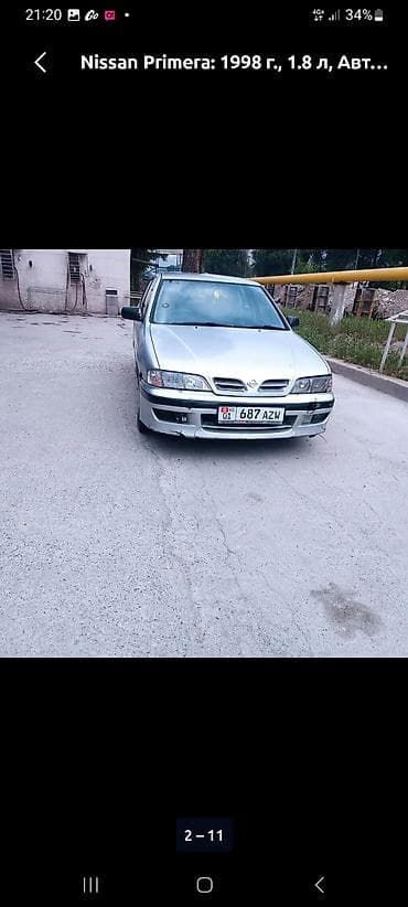 nissan primera стартер: Nissan Primera: 1998 г., 1.8 л, Автомат, Бензин, Седан — 7