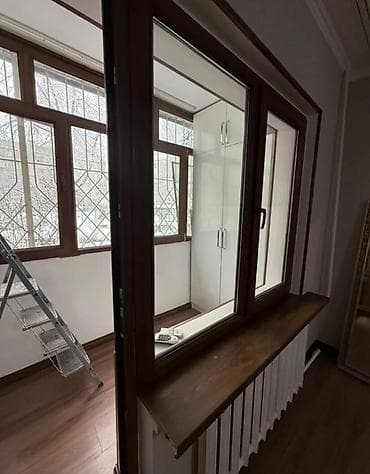 асанбай район: 4 комнаты, 96 м², Асанбай мкр 105 серия, 1 этаж, Евроремонт — 3