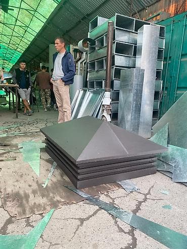 курятник на заказ: Дымаходы и калпакипарапеты — 8