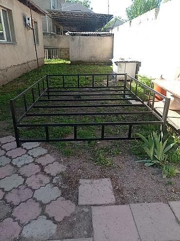 кровать кованная: Тапчан без досок, 2.8*2.3 — 2