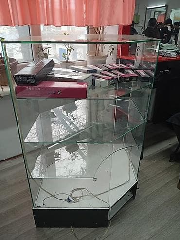 Соода жабдуулары: Витрина Косметика үчүн, Шамдал менен, 100 см * 95 см * 55 см — 4