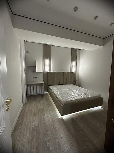 укмуш тв: Зал үчүн гарнитур, ТВ үчүн тумба, Жыгач, түсү - Саргыч боз — 4