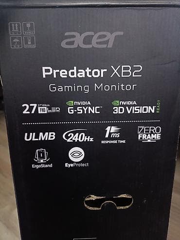 hd: Монитор, Acer, LED, 26" - 27" — 3