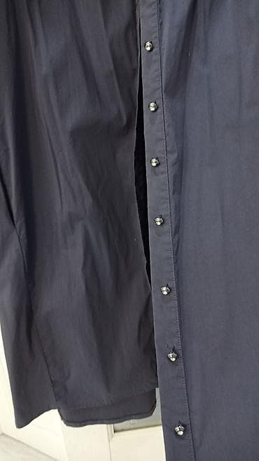 Женская одежда: Блузка, Однотонный, Удлиненная модель — 2