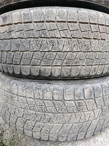 Транспорт: Шиналар 235 / 60 / R 17, Кыш, Колдонулган, Комплект, Жол тандабастар (АТ/МТ), Жапония, Bridgestone — 7