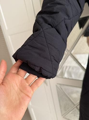 Плащи: Пуховик, Длинная модель, Китай, Оверсайз, M — 3