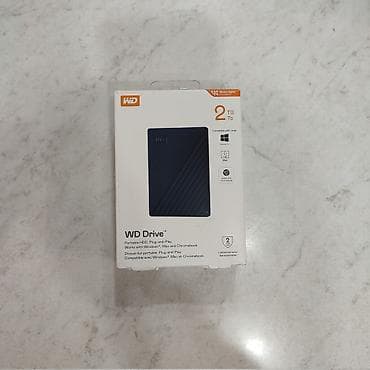 Маалымат алып жүрүүчү, Жаңы, Western Digital (WD), HDD, 2 ТБ, 2.5" lalafo.kg да Маалымат алып жүрүүчү, Жаңы, Western Digital (WD), HDD, 2 ТБ, 2.5"