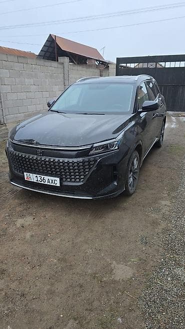 Donfeng Landian E 5 или Evolute i-Space Кроссовер (черный цвет, номер