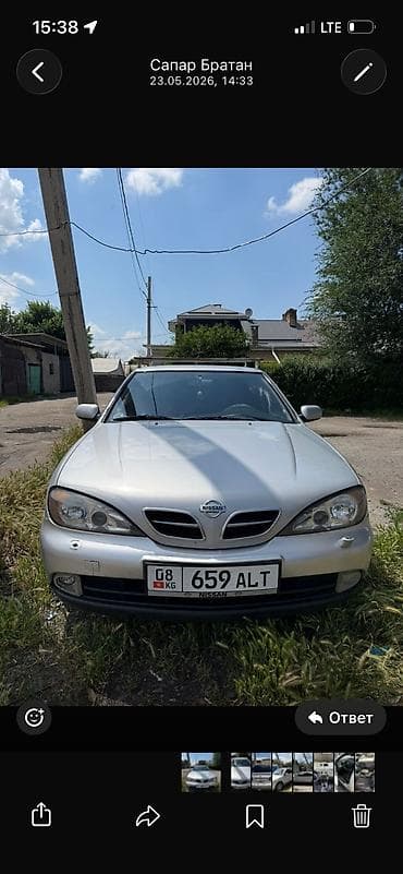 primera: Nissan Primera: 2000 г., 1.8 л, Механика, Бензин, Седан — 6