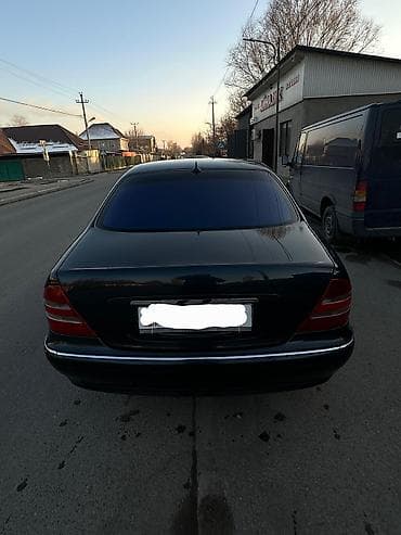Транспорт: Mercedes-Benz S-Class: 2002 г., 5 л, Автомат, Бензин, Седан — 5