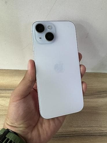 iphone 6с: IPhone 15, 128 ГБ, Голубой, 95 % — 1