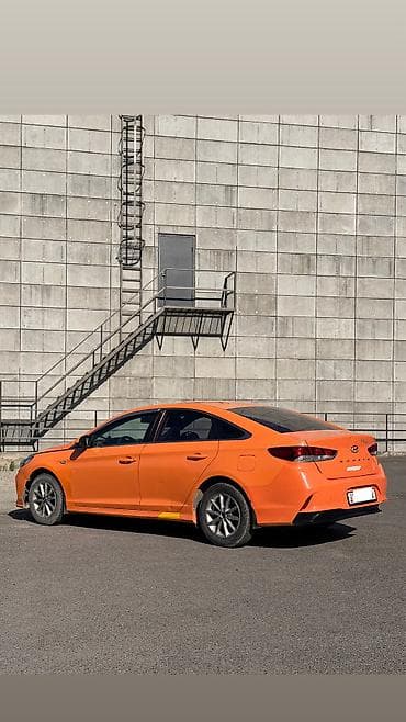 sanata: Сдаю под выкуп Hyundai Sonata 2019 2019-жылкы кызгылт сары түстөгү — 2