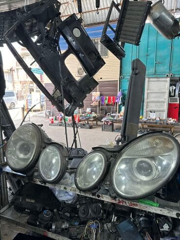 купить фары хелла блек на бмв е34: Алдыңкы фаралар комплектиси Mercedes-Benz Колдонулган, Оригинал, Германия — 2