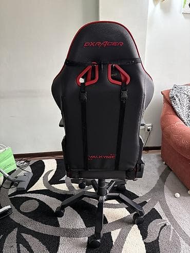 metta samurai: Игровое кресло DXRacer Valkyrie, черно-красное. - Эргономичная форма — 4