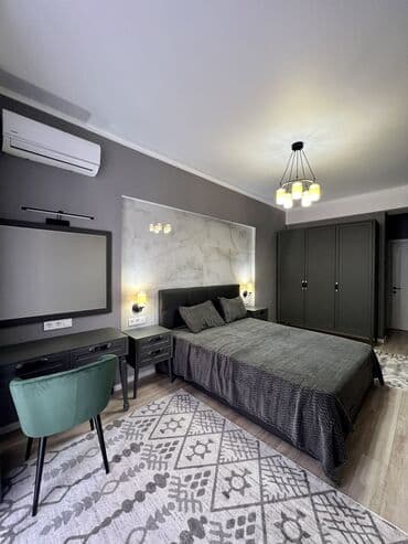 кемин квартиры: 2 бөлмө, Менчик ээси, Чогуу жашоосу жок, Толугу менен эмереги бар — 3